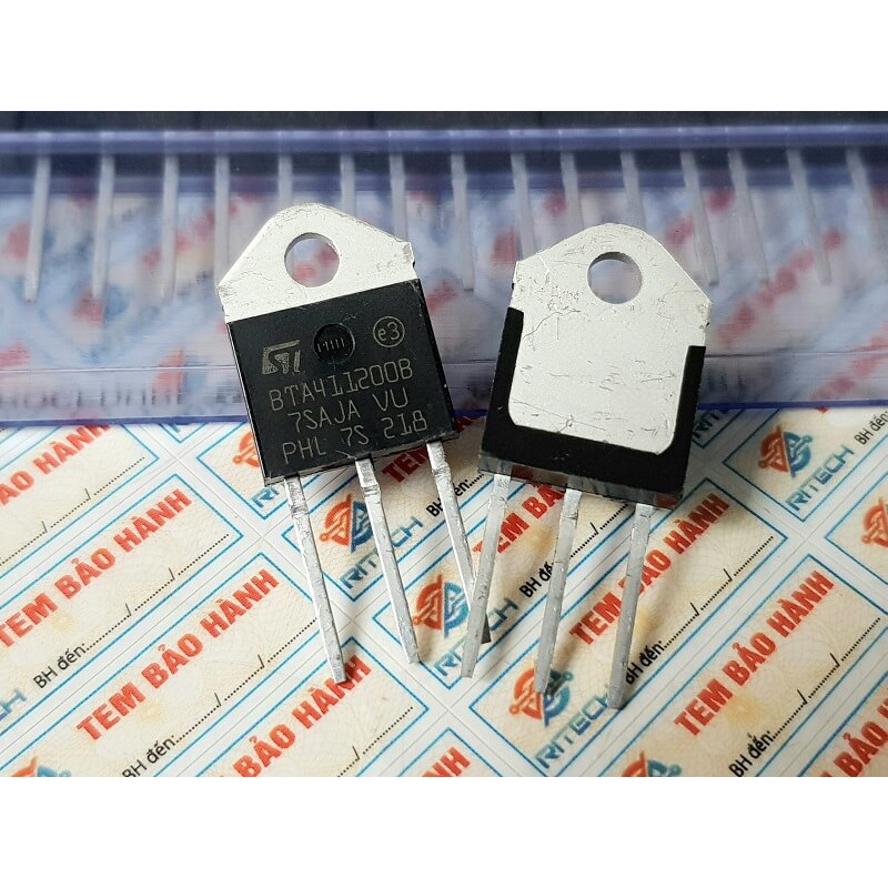 [Combo 2 chiếc] BTA411200B, BTA41-1200B TRIAC 40A/1200V TO-3P