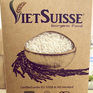 Gạo hữu cơ Vietsuisse