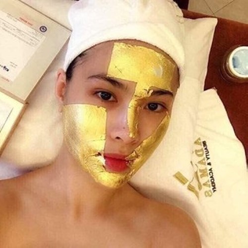 BỘ MẶT NẠ VÀNG LÁ 24K GOLD THERAPY LUXURY DESEMBRE HÀN QUỐC
