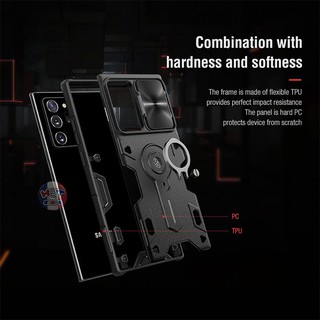 Ốp lưng chống sốc Nillkin CamShield Armor Note 20 Ultra (5G) / Note 20