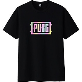 Áo phản quang 7 màu PUBG / Áo thun unisex tay lỡ form rộng chất cotton co dãn thoáng mát | BigBuy360 - bigbuy360.vn