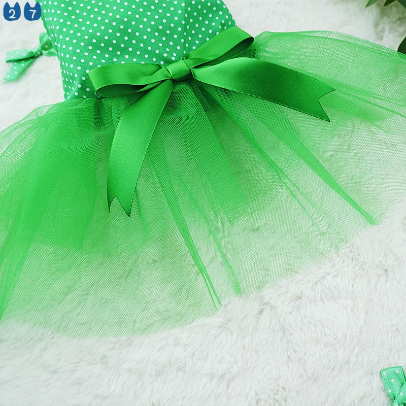 Đầm Xòe Thắt Nơ Dễ Thương Cho Thú Cưng 27 Size XS-2XL