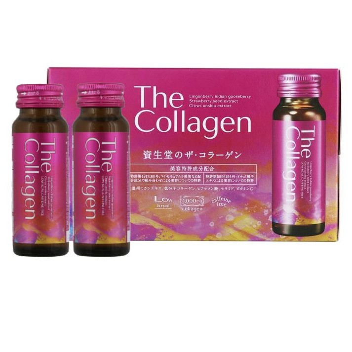 The Collagen Shiseido dạng chai nước uông Nhật Bản