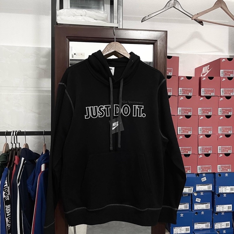 [ HÀNG CHÍNH HÃNG ] - ÁO KHOÁC HOODIE NK “JUSTDOIT”