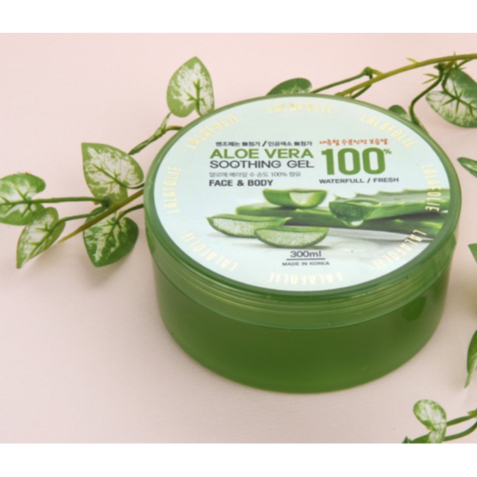 Gel Lô Hội Làm Dịu Da Lalafolie 300ml Sử Dụng Tiện Lợi
