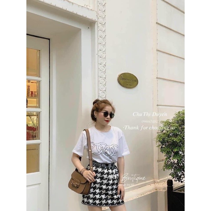 [Mã FAGREEN245 giảm 10% tối đa 30K đơn 99K] Set phông CNL + chân váy zizac | BigBuy360 - bigbuy360.vn