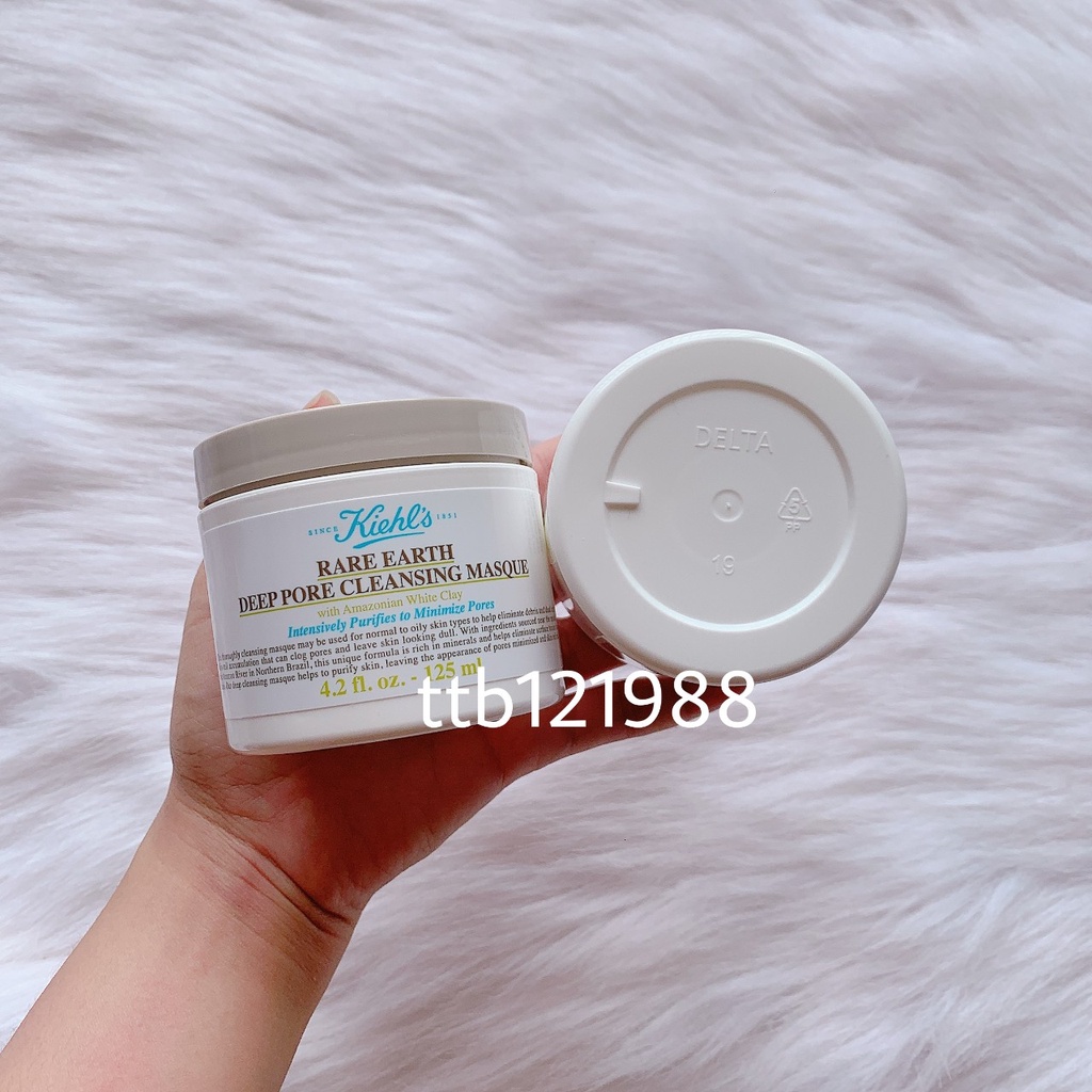 Mặt Nạ Đất Sét Kiehl's Rare Earth Deep Pore Cleansing Masque Kiehls (14ML)