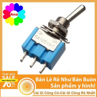Công tắc gạt MTS-102 6A 220v