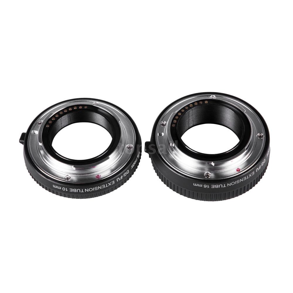 Viltrox DG-FU Auto Focus AF Extension Tube Ring 10mm 16mm Set Metal Mount for Fujifilm X Mount Macro Lens