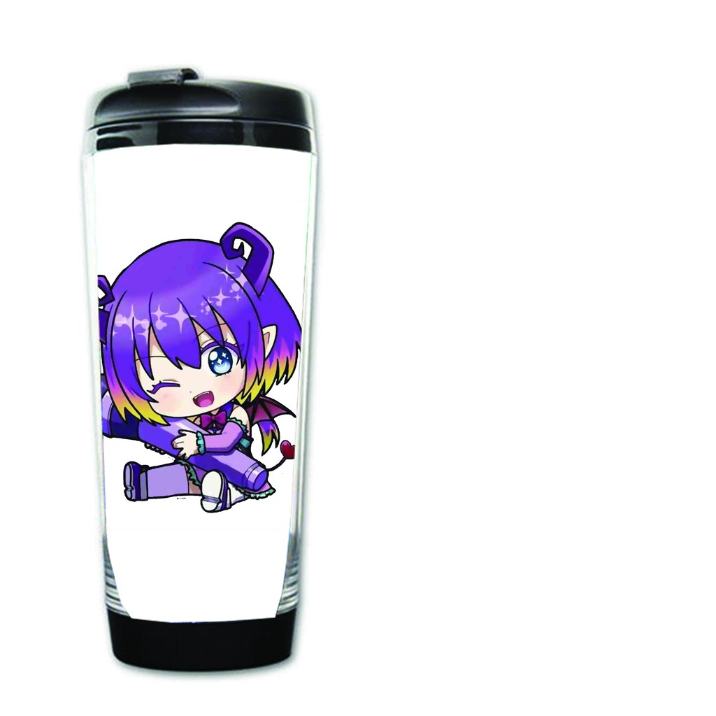 Bình nhựa đựng nước in hình IRUMA GIÁ ĐÁO Mairimashita! Iruma-kun anime chibi tiện lợi độc đáo