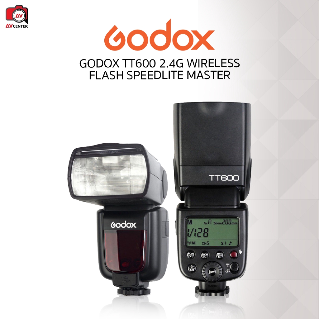 [Mã 159ELSALE hoàn 7% đơn 300K] Đèn Flash Godox TT600 Tặng Kèm Bộ Pin Sạc - Hàng Nhập Khẩu