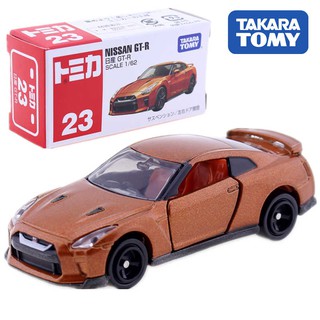 Xe mô hình Tomica No.23 Nissan GT-R, cho trẻ từ 3 tuổi, đồ chơi Nhật Fullbox Chính Hãng Takara Tomy - Victoys