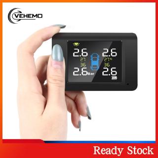 Bộ 4 cảm biến áp suất lốp xe hơi Vehemo Tpms 2020