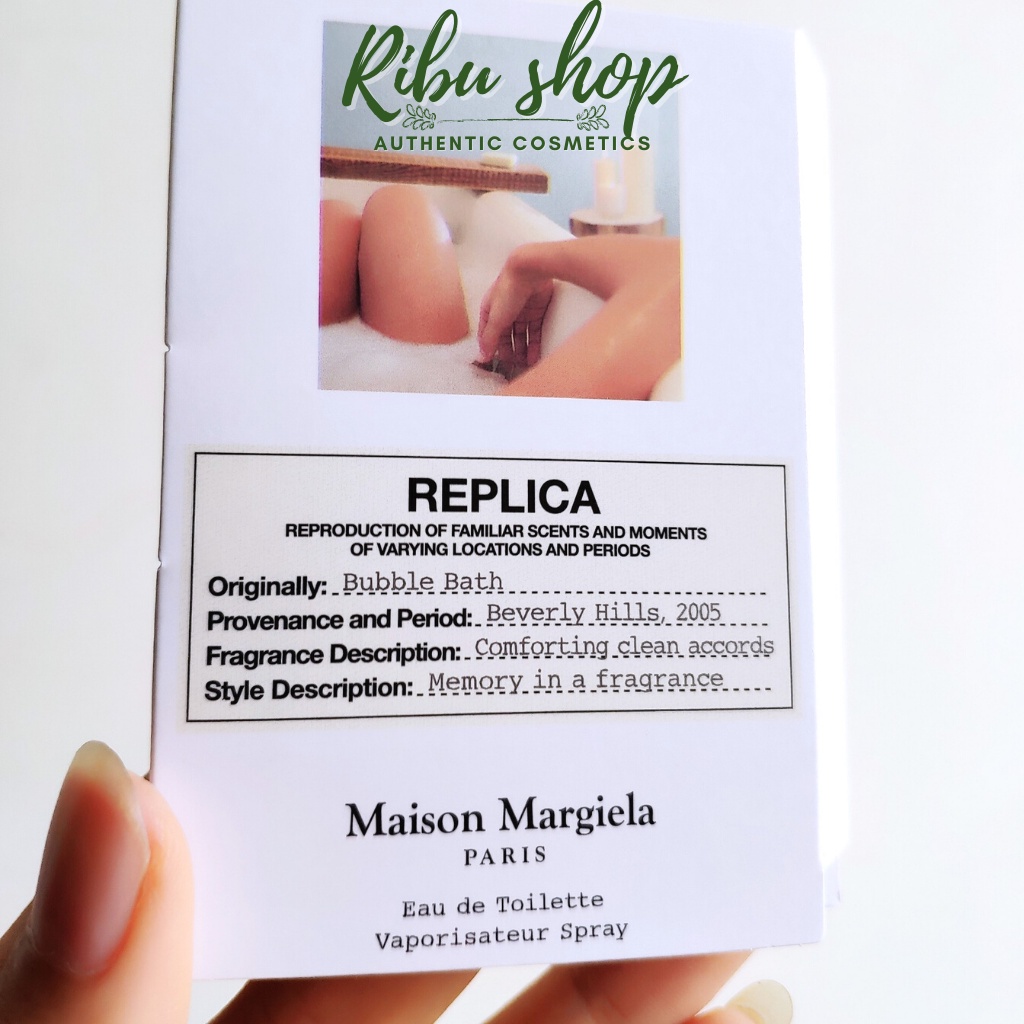 Mẫu thử nước hoa Maison Margiela Replica vial 1,2ml tách set Sephora - Ribu shop