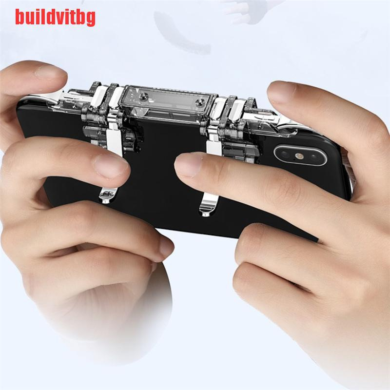 {buildvitbg}Mobile Trigger Gamepad Controller Touch Button Shooter Grip Trigger Aim Joystick GVQ