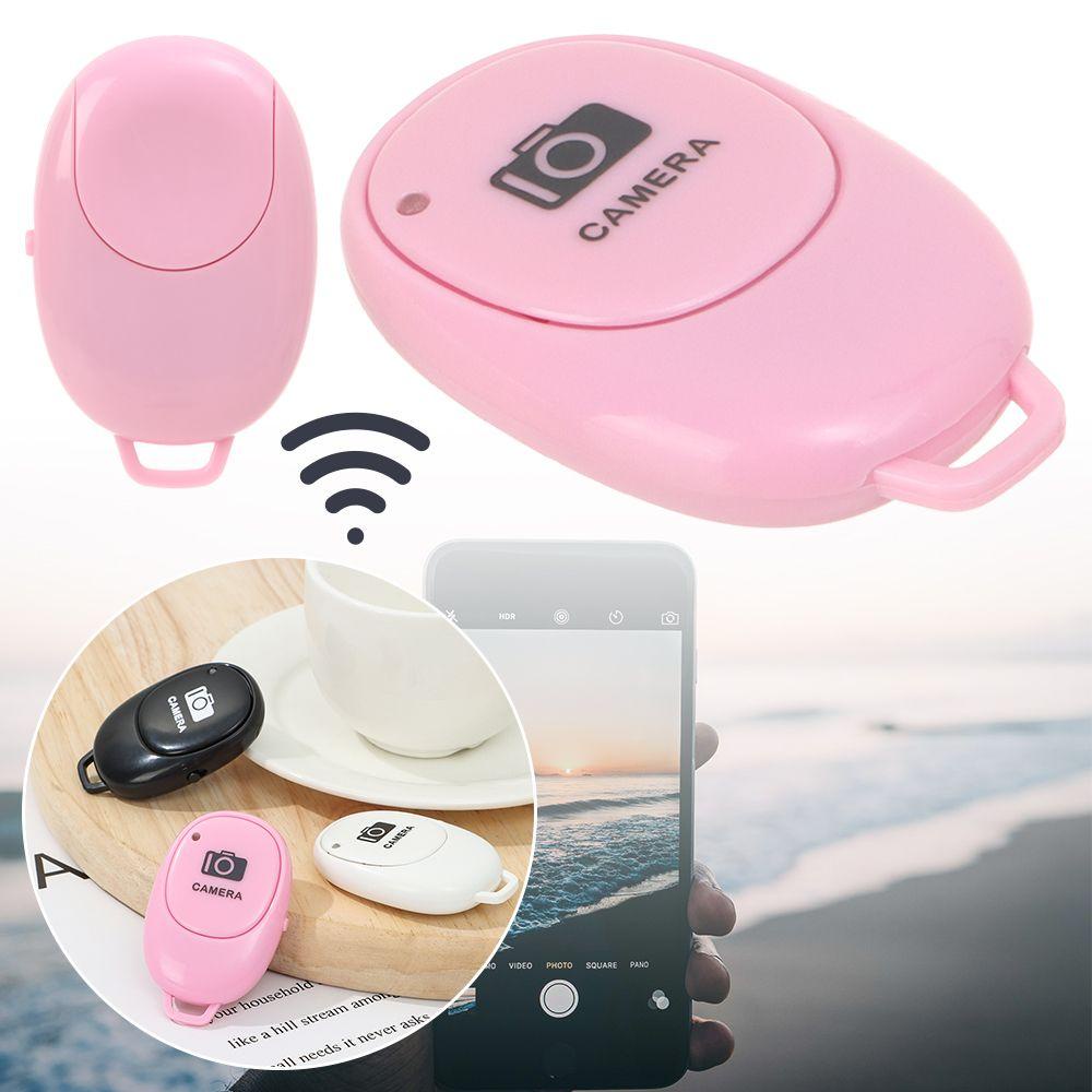Nút Chụp Ảnh Tự Sướng Điều Khiển Từ Xa Bluetooth Không Dây Đa Màu Sắc Cho Ios / Android