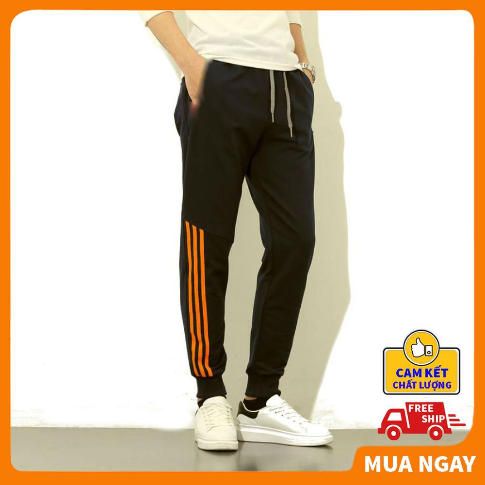 (Video, chất đẹp) Quần jogger nam sọc bo gấu cực ấm, sz 40-75kg, 2 màu BIBINO | BigBuy360 - bigbuy360.vn