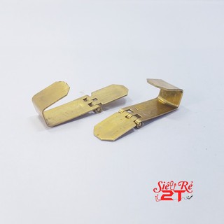 Bản Lề Zippo Đồng Kèm Chốt Bản Lề - Phụ Kiện Sửa Zippo
