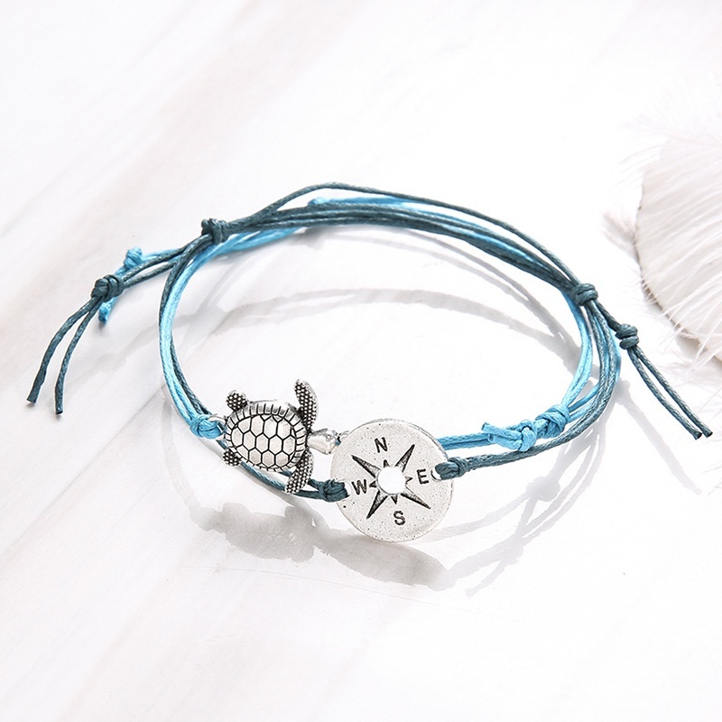 Vòng tay mặt hình rùa kiểu dáng thời trang