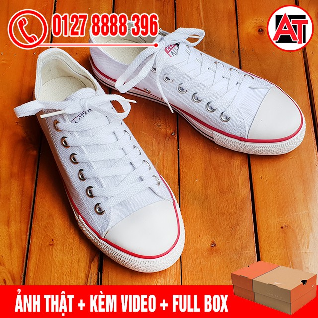 [KÈM HỘP HÃNG] Giày Thể Thao CV Classic Trắng Nam Nữ
