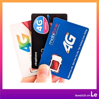 Sim Viettel Mobi Vina lắp đồng hồ định vị trẻ em nghe gọi định vị