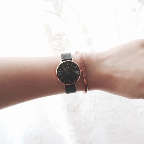 Đồng Hồ Nữ Daniel Wellington Classic Petite Ashfield Rose Gold & Cuff DW V1 Chính Hãng - OtisWatch