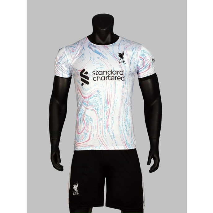 Áo Bóng Đá Liverpool Sắc Màu Sân Khách, Bộ Quần Áo Đá Banh Clb Liver Sân Nhà Mẫu Mới Mùa Giải 2022-2023