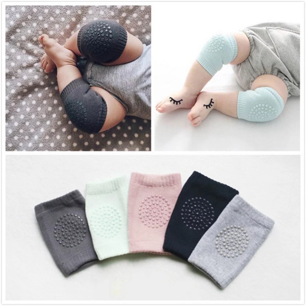 Tất đầu gối chất Cotton bảo vệ đầu gối cho bé