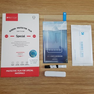 Kính cường lực KUZOOM UV keo Full màn hình cong cho SAMSUNG Note 20 Ultra / Note 10 Plus / Note 9 / Note 8
