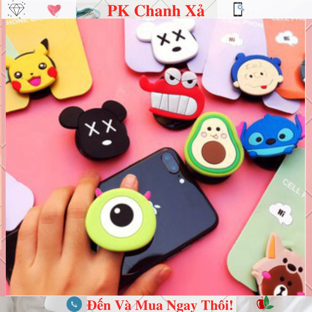 IRING POP GIÁ ĐỠ ĐIỆN THOẠI Vừa Làm Giá Đỡ - Tay cầm _Trang trí....[POP] | BigBuy360 - bigbuy360.vn