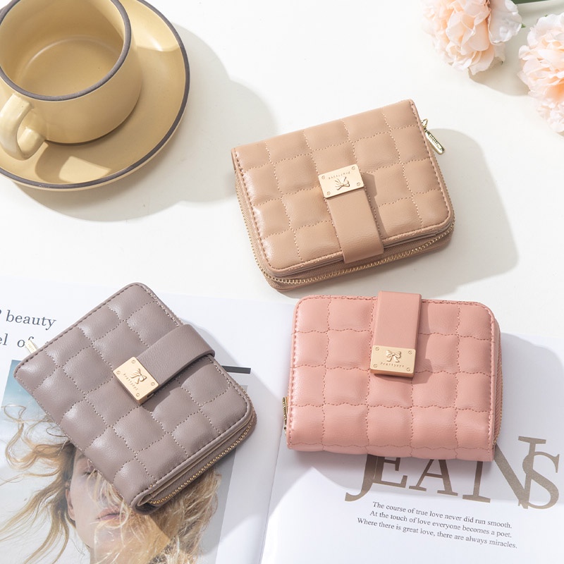 Ví Nhỏ Đựng Tiền Xu Chất Lượng Cao Cho Nữ Giá Đỡ