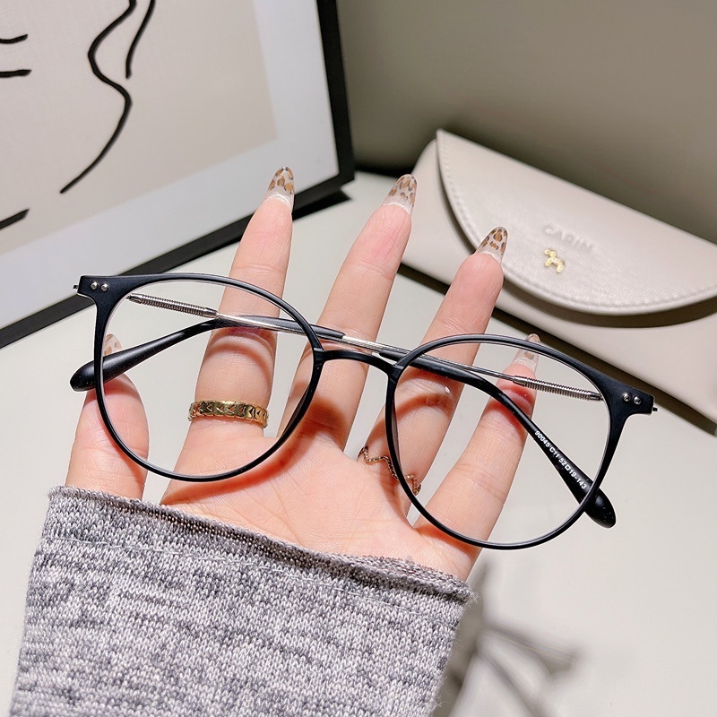 【Replaceable lenses】COD (AIMURUSI) Ánh Sáng Làm Đổi Màu  Kính Mắt Chống Tia Uv Ánh Sáng Xanh Thời Trang Hàn Nữ Quốc Cho Nam