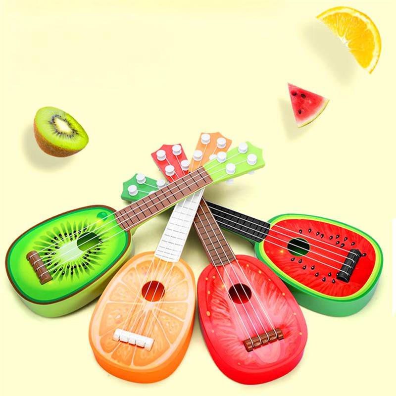 Đàn Ukulele Hình Trái Cây Xinh Xắn Dành Cho Bé