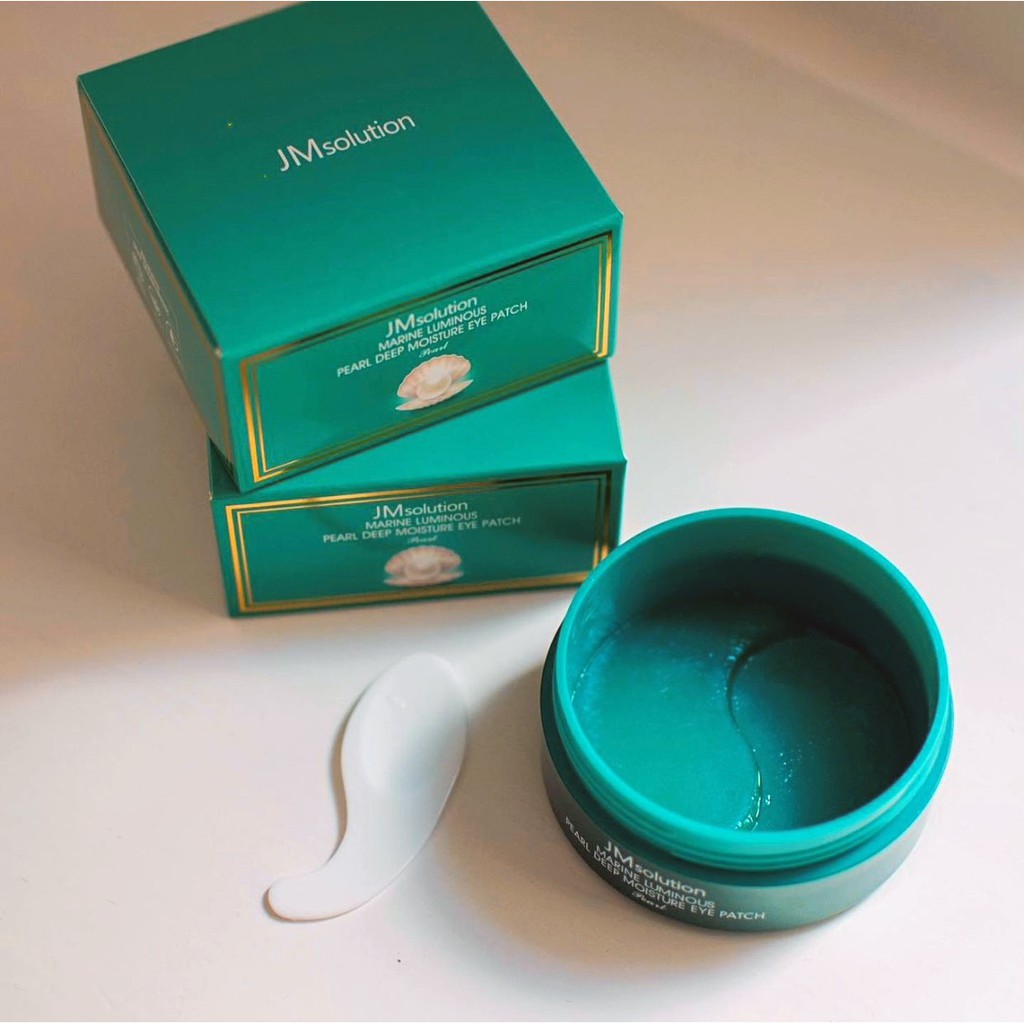 Mặt Nạ Mắt JM Solution Marine Luminous Pearl Deep Moisture Eye Patch 90g