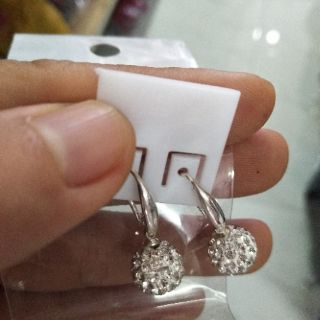 Hoa tai đính hạt Trân châu 9ly