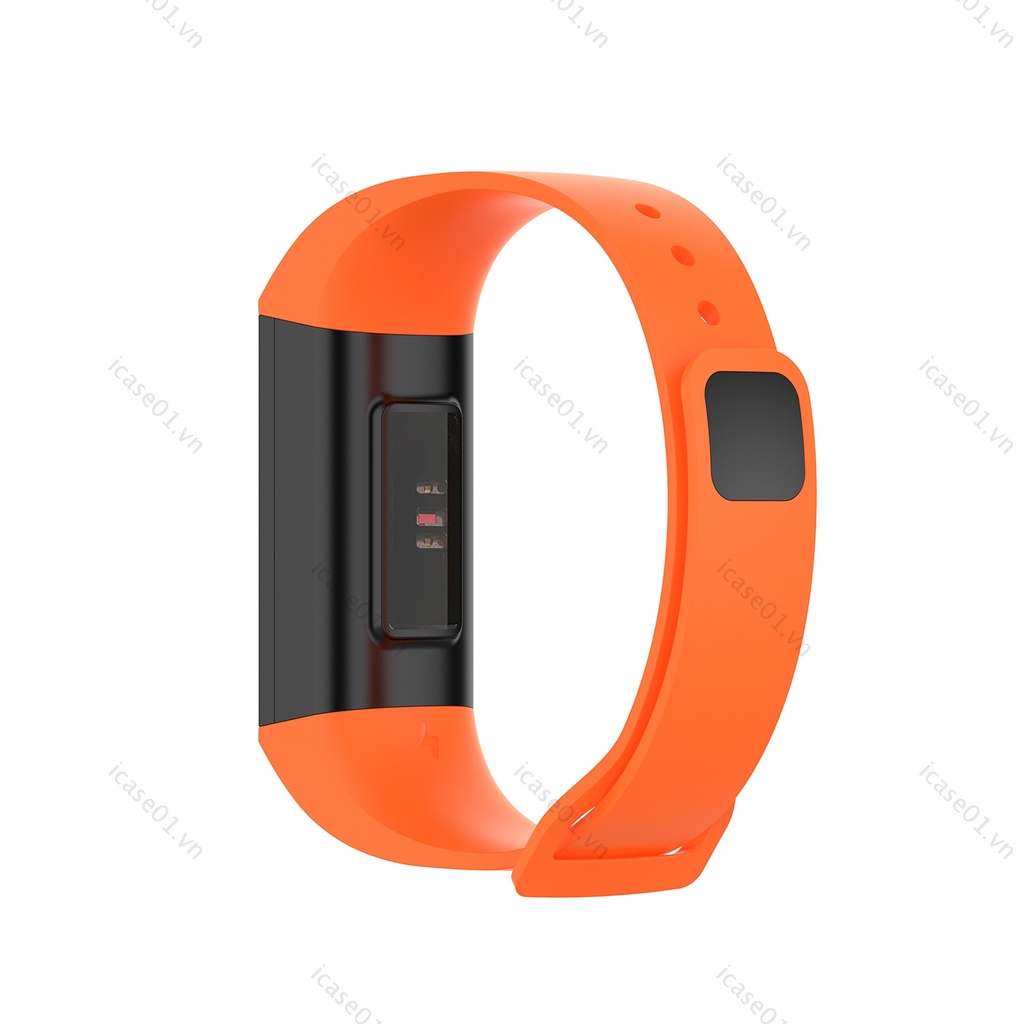 Dây đeo bằng silicon màu trơn chuyên dùng thay thế cho Xiaomi Mi Band 4C