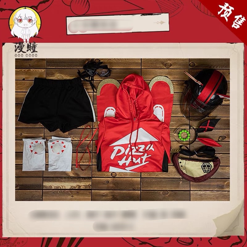 Sét cosplay Amber Pizza Hut