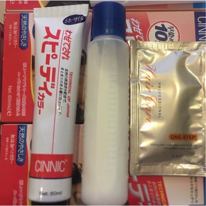 Thuốc Nhuộm Tóc Cinnic Haircare Color 60ml x 2