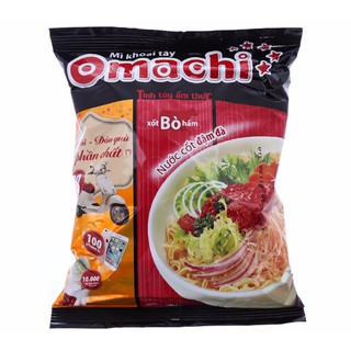 Mì Omachi Sợi khoai tây 82g date mới