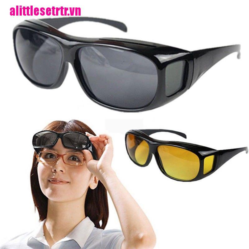 【mulinhe】Unisex HD Night Vision Driving Sunglasses nice Over Wrap Around Glass | BigBuy360 - bigbuy360.vn