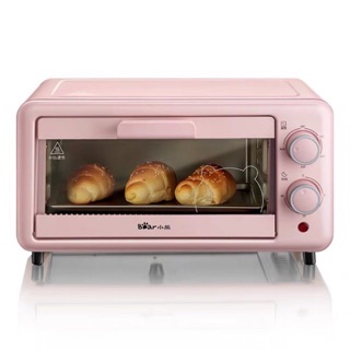 (Có sẵn) LÒ NƯỚNG BÁNH BEAR 11L hồng xinh xắn