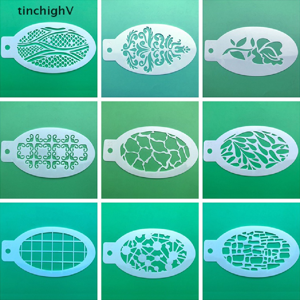 Set 42 Khuôn Vẽ Mặt / Cơ Thể Trang Điểm Tiệc Halloween DIY