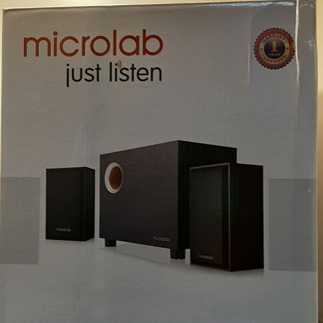 Bộ Loa máy tính Microlab M105 /2.1 - Hàng Chính Hãng