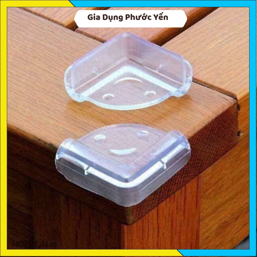 Bịt góc bàn silicon (set 4 chiếc)