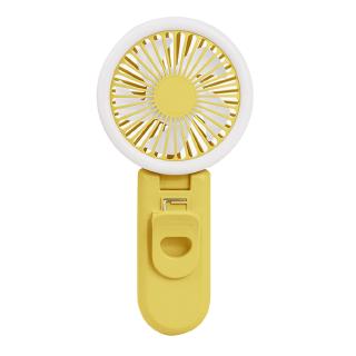 Quạt Mini Gắn Đèn Led Hỗ Trợ Chụp Ảnh