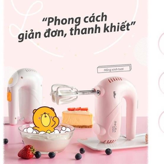 Máy Đánh Trứng Kem Bơ Cầm Tay Mini Bear Đa Năng DDQ A01G1 CAO CẤP, CS 125W, 5 chế độ, hàng chính hãng, Bảo hành 18 tháng