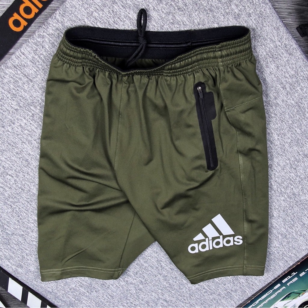 Quần short nam, quần đùi nam thể thao Vải Dày, Co giãn