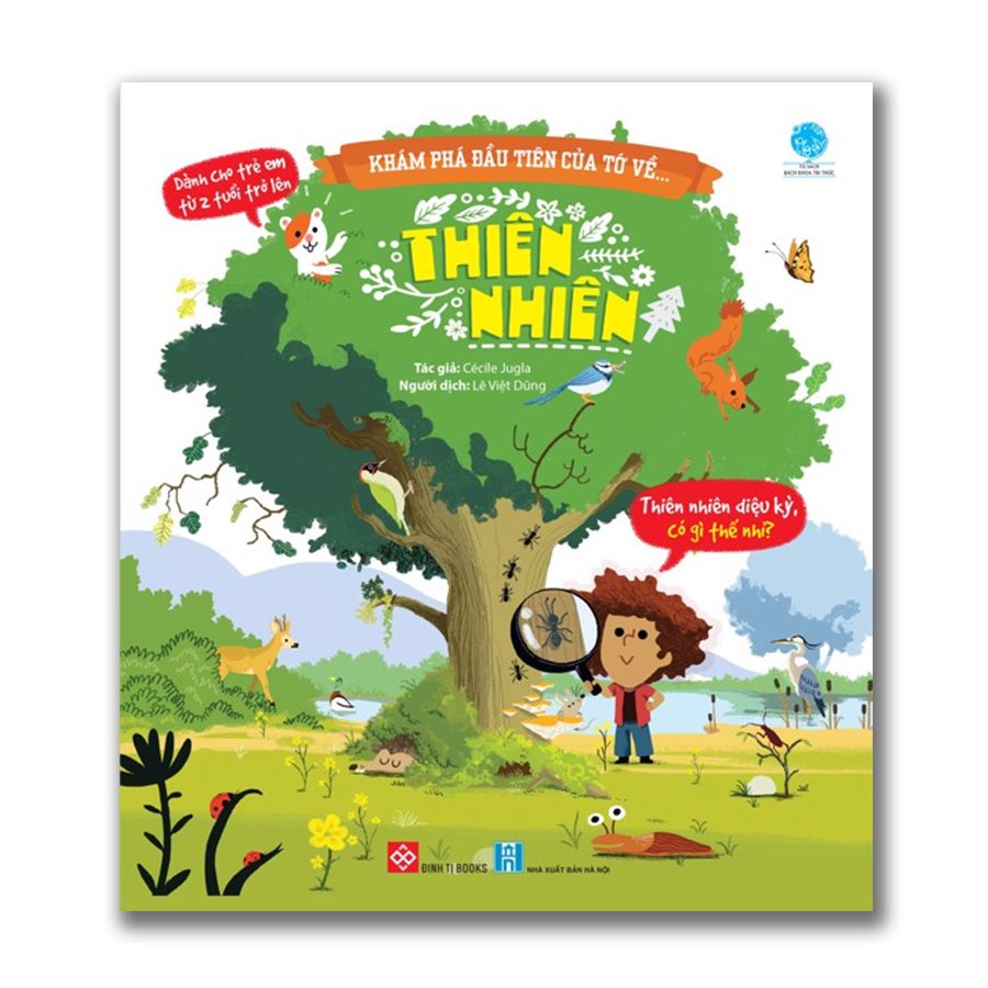 Sách - Khám phá đầu tiên của tớ về thiên nhiên - Dành cho bé từ 2 tuổi trở lên