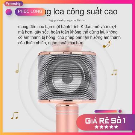 Hàng loại 1 - Micro hát karaoke kết nối Bluetooth cực hay