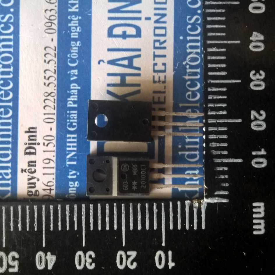 5 con MBRF20100CT 20100 TO-220F 20A 100V diode xung đôi kde1308
